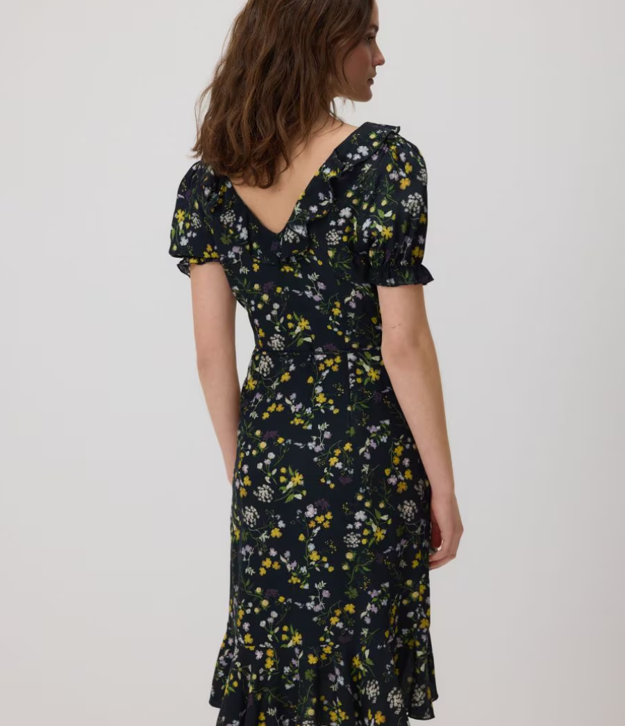 Robe en satin