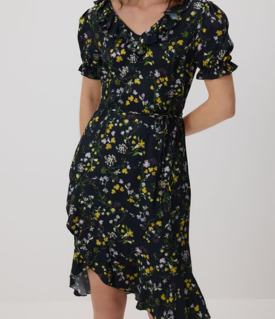 Robe en satin